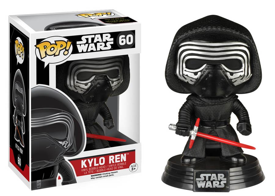 POP Star Wars 60 Star Wars Episode VII The Force Awakens Kylo Ren Vinyl Bobble Head