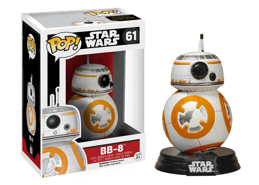 POP Star Wars 61 Star Wars Episode VII The Force Awakens BB-8 Vinyl Bobble Head