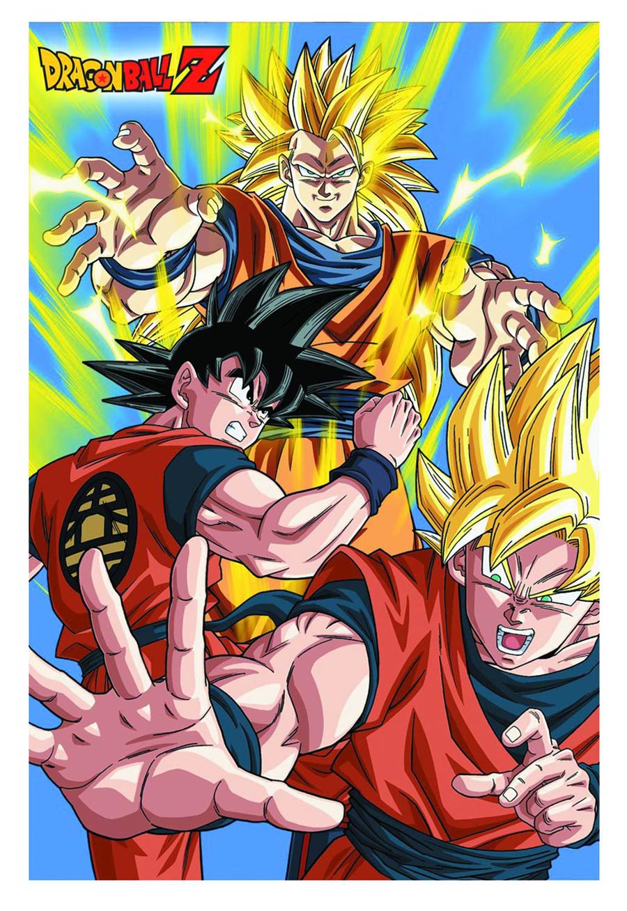 Dragon Ball Z Tin Wall Sign - Super Saiyan 3 Goku
