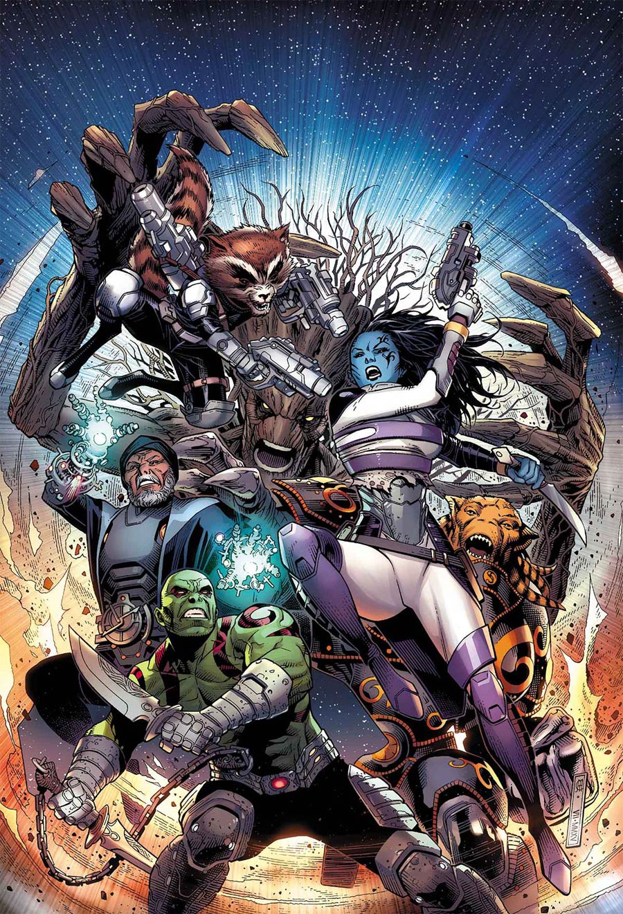 Guardians Of Infinity #1 By Jim Cheung Poster