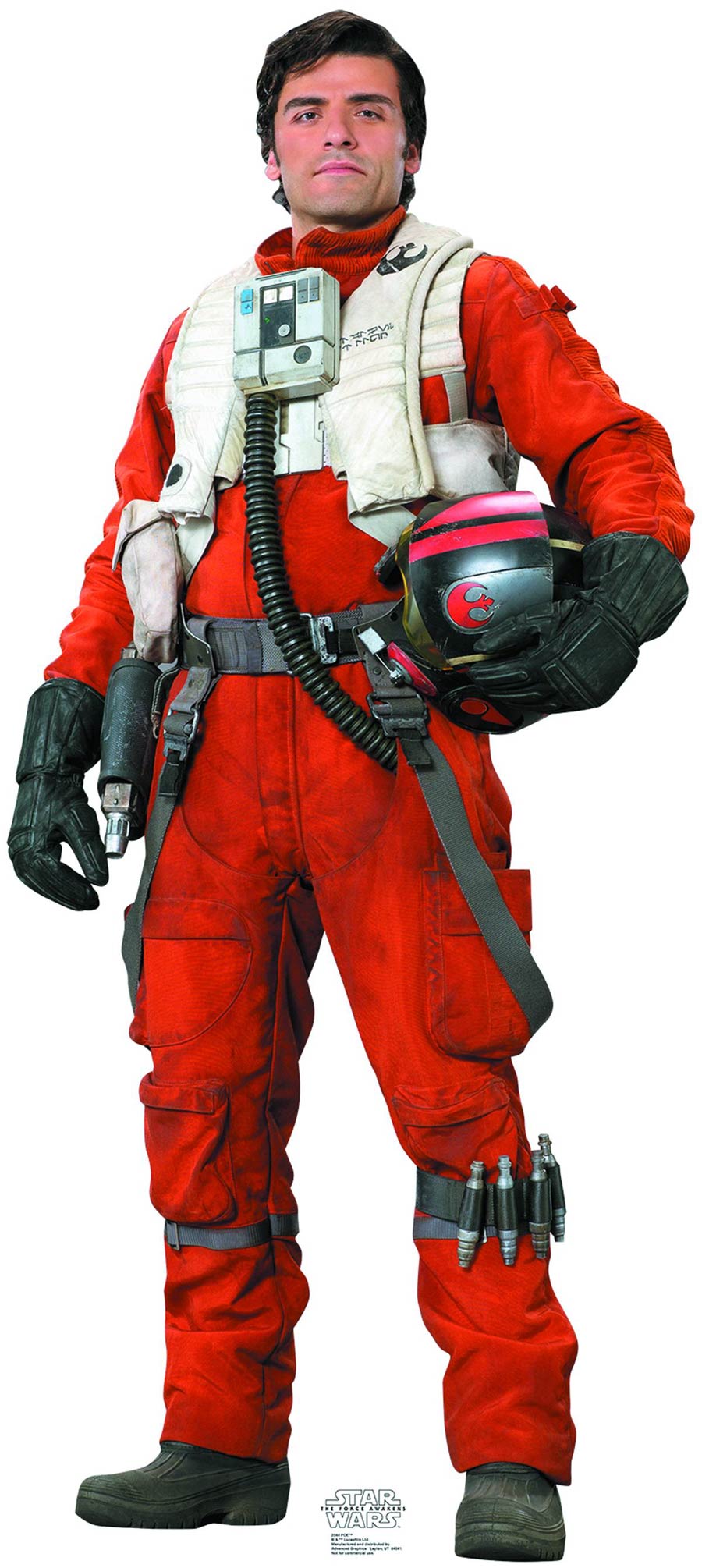 Star Wars Episode VII The Force Awakens Life-Size Stand-Up - Poe Dameron