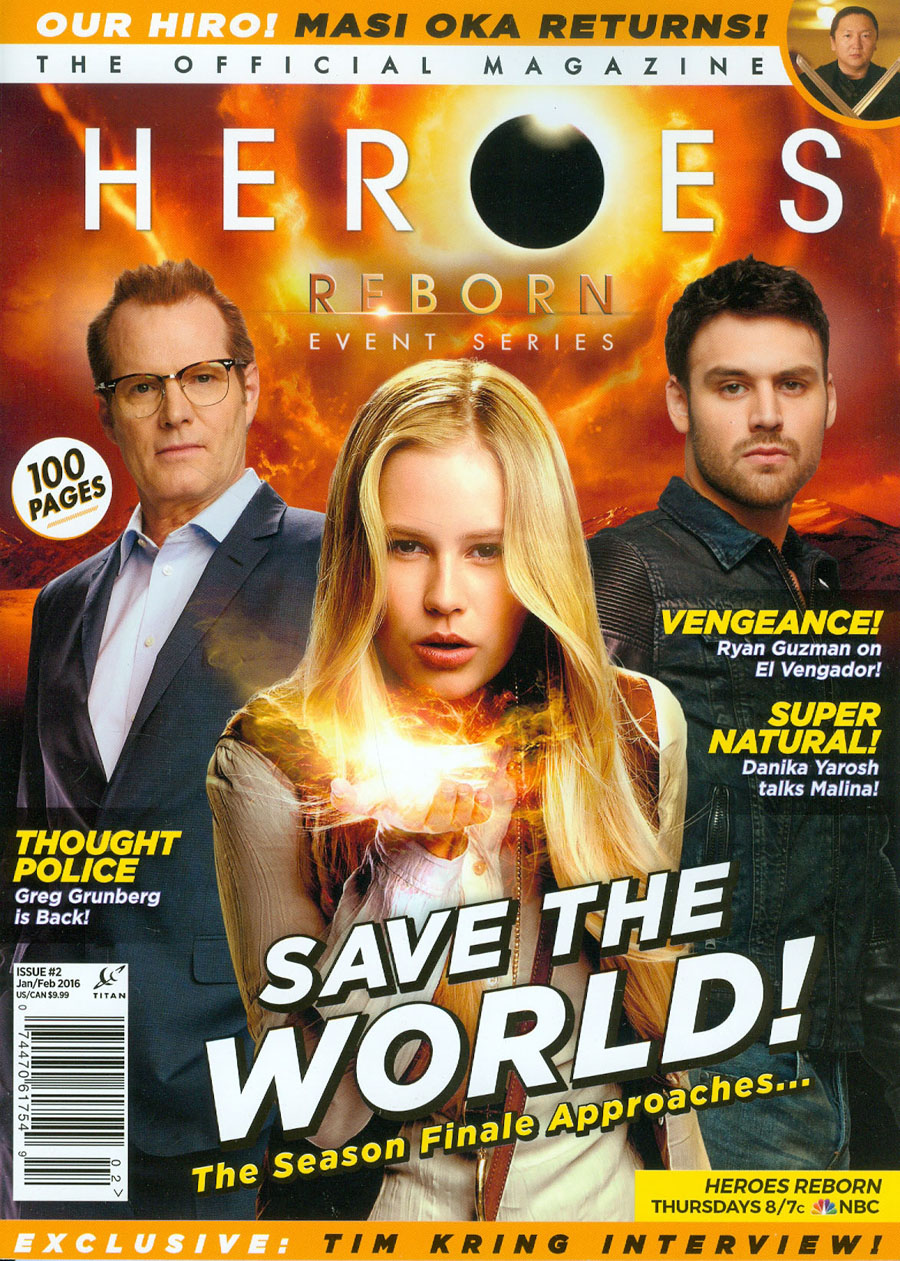 Heroes Reborn Official Magazine #2