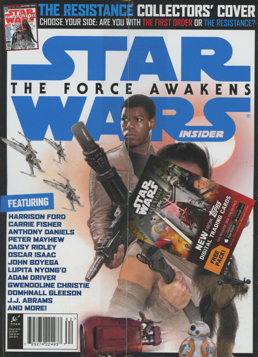 Star Wars Insider #162 The Force Awakens Commemorative Edition Newsstand Edition