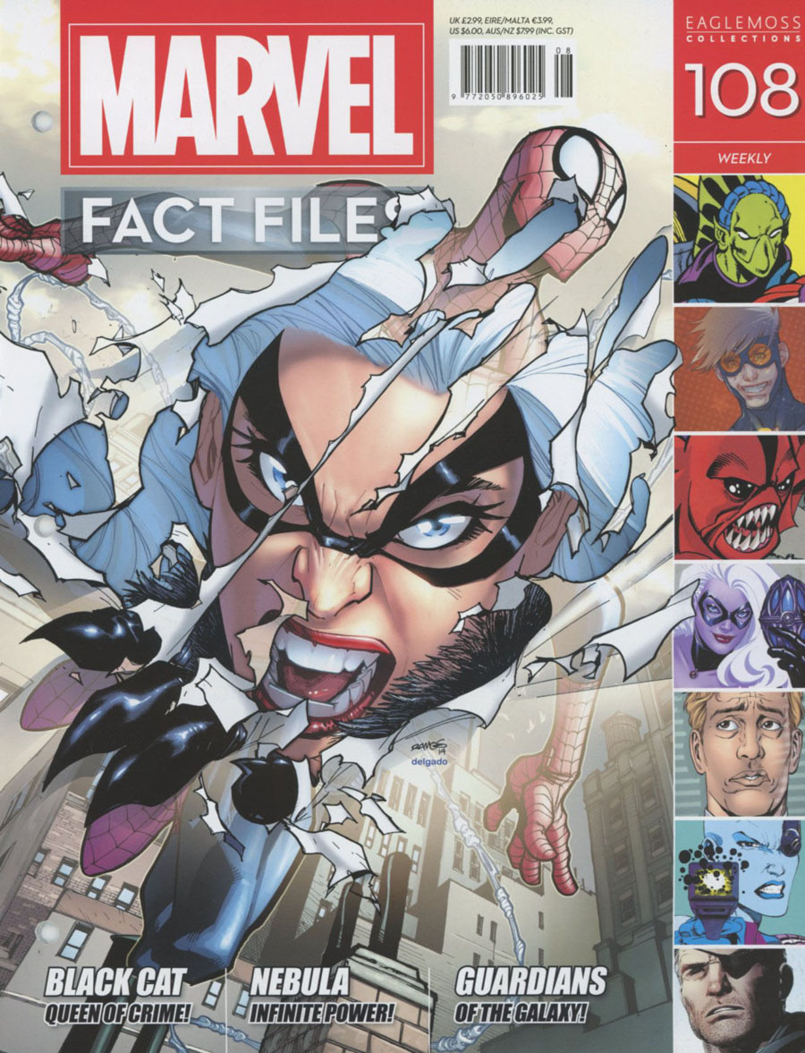 Marvel Fact Files #108 Black Cat Spider-Man