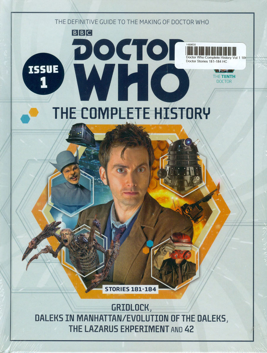Doctor Who Complete History Vol 1 10th Doctor Stories 181-184 HC