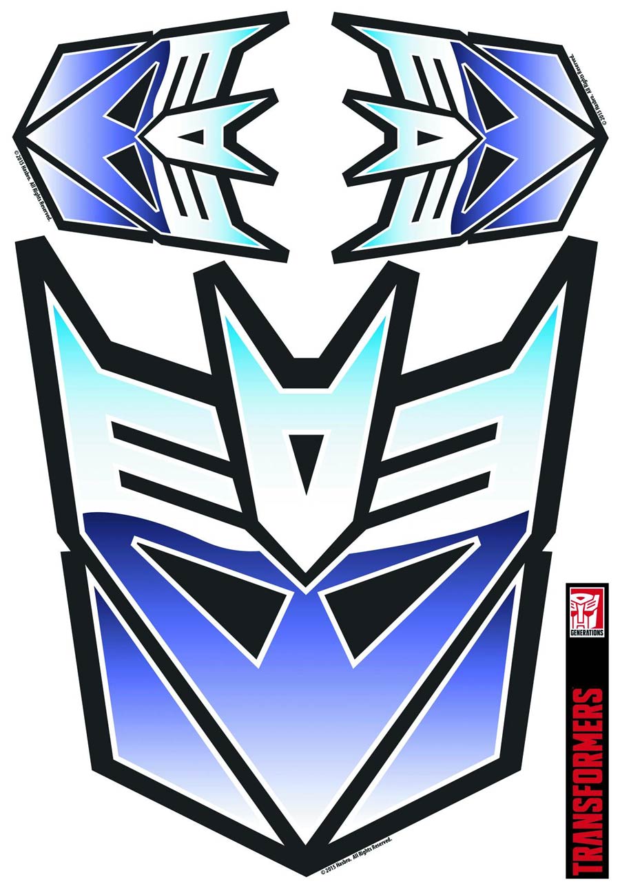Transformers Premium Vehicle Graphics Set - Decepticon Full-Color