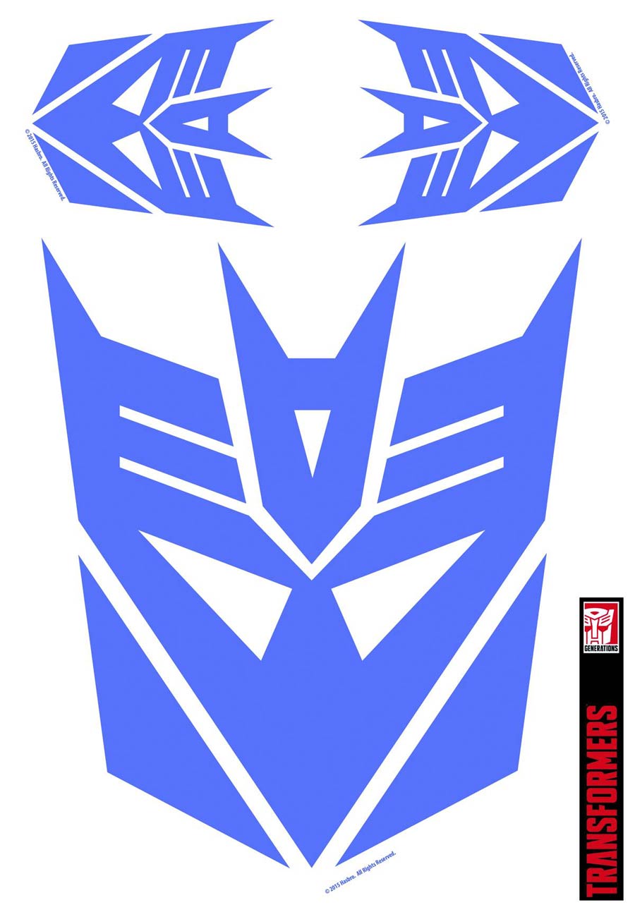 Transformers Premium Vehicle Graphics Set - Decepticon Purple