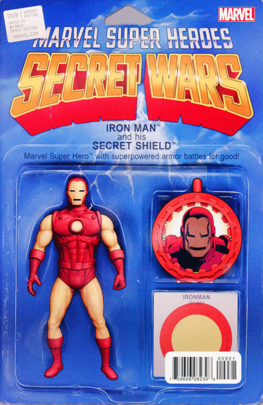 Secret Wars #9 Cover C Variant John Tyler Christopher Action Figure Cover