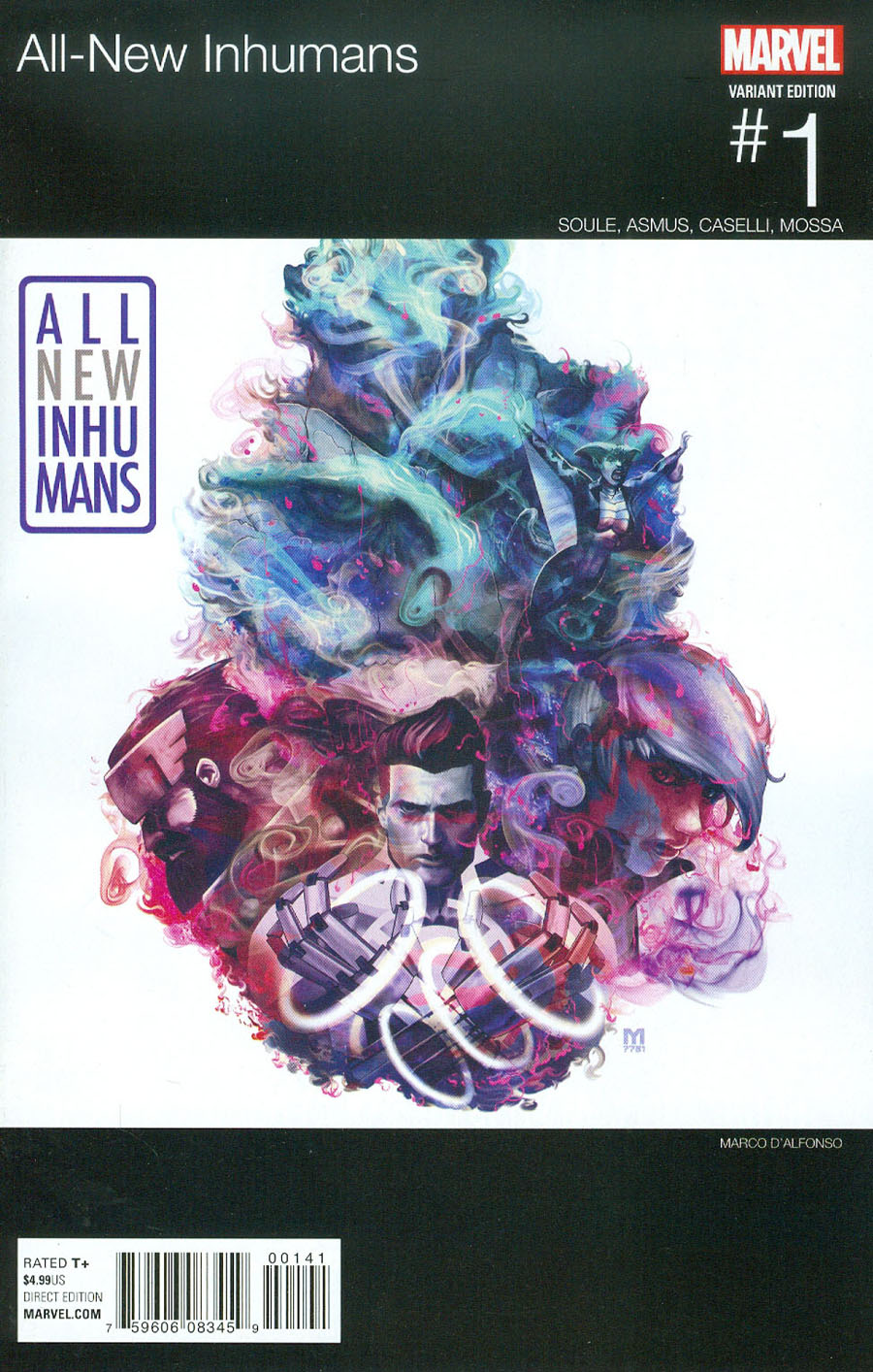 All-New Inhumans #1 Cover B Variant Marvel Hip-Hop Cover