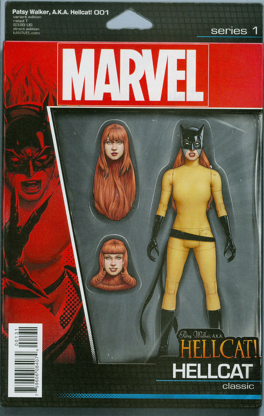 Patsy Walker AKA Hellcat #1 Cover C Variant John Tyler Christopher Action Figure Cover