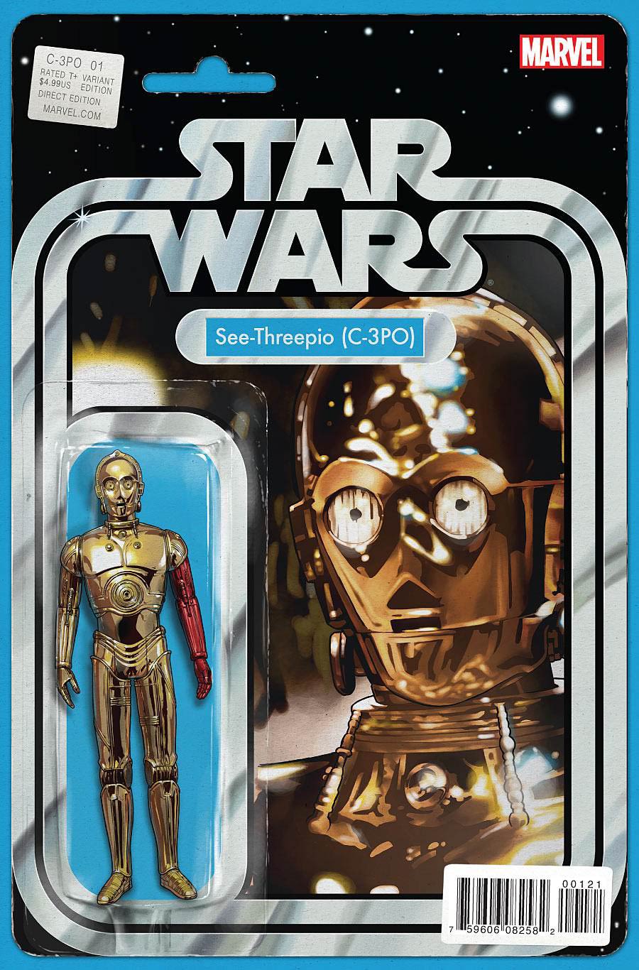 Star Wars Special C-3PO #1 Cover B Variant John Tyler Christopher Action Figure Cover