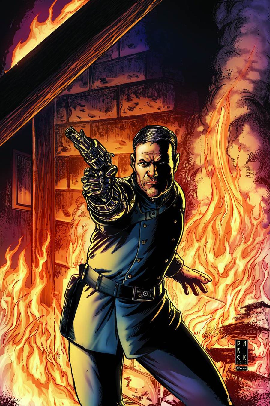 Precinct #1 Cover E Incentive Darick Robertson Virgin Cover