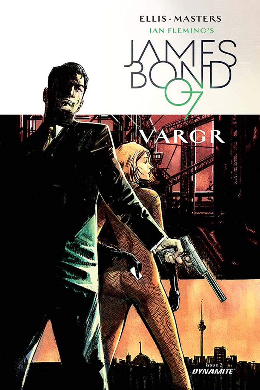 James Bond #2 Cover C Incentive Gabriel Hardman Variant Cover