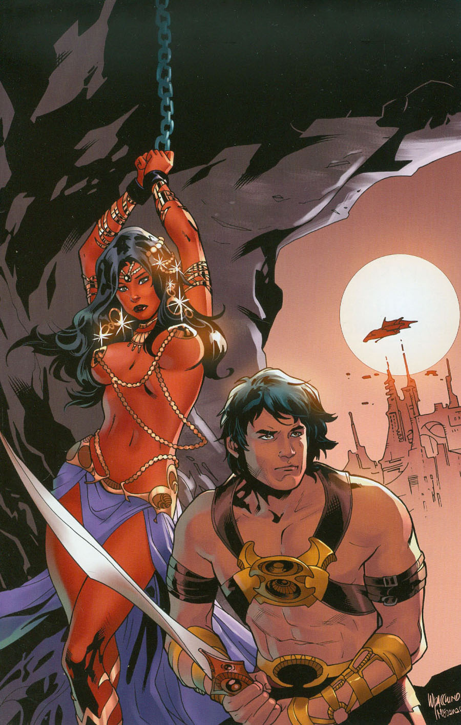 John Carter Warlord Of Mars Vol 2 #14 Cover G Incentive Emanuela Lupacchino Virgin Cover