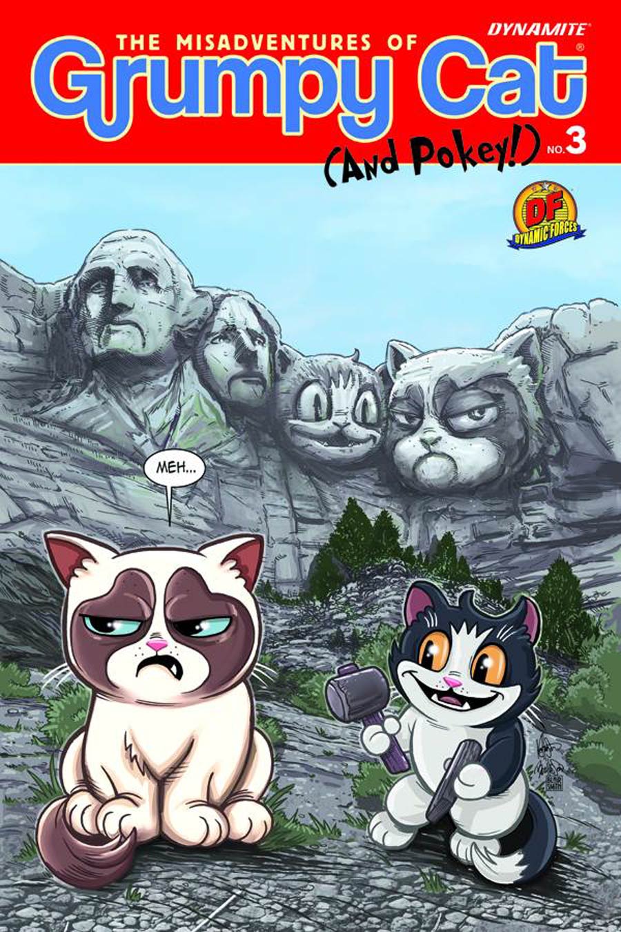 Grumpy Cat #3 Cover G DF Exclusive Ken Haeser Variant Cover