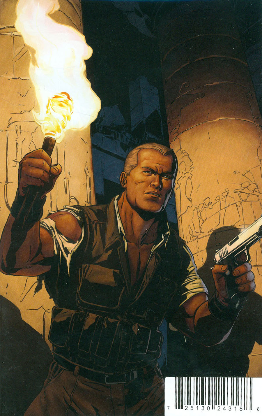 Doc Savage Spiders Web #1 Cover G DF Exclusive Marc Laming Virgin Cover