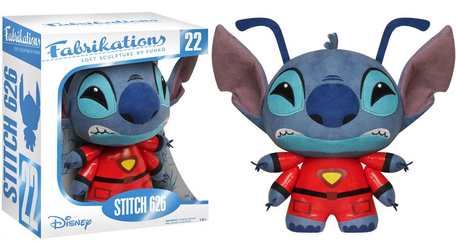 Fabrikations 22 Disney Stitch 626 6-Inch Sculpted Plushie