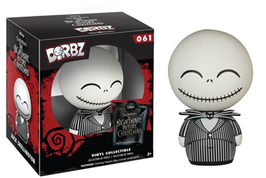 Dorbz 061 Nightmare Before Christmas Jack Skellington Vinyl Figure