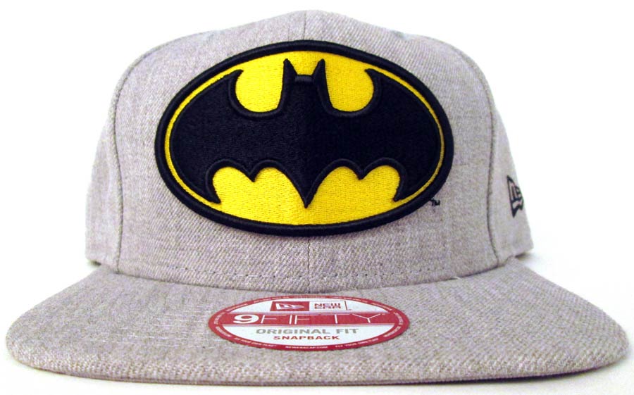 Batman Hero Heather 950 Snapback Cap