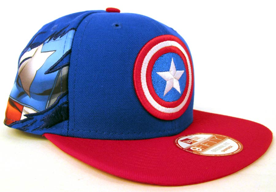 Captain American Hero Sider 950 Snapback Cap