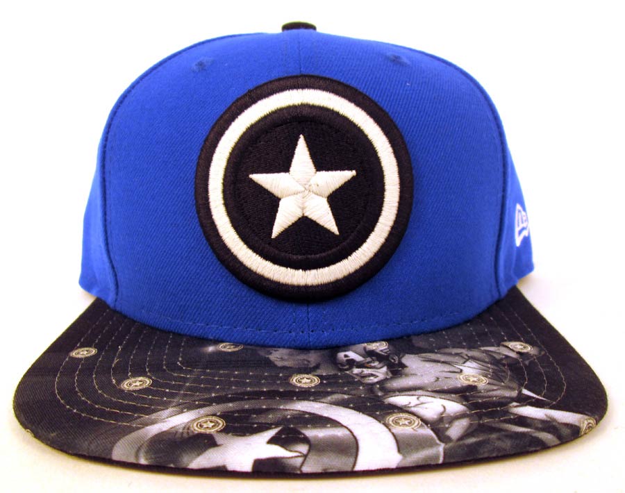 Captain America Viza Tonal Glow 950 Snapback Cap