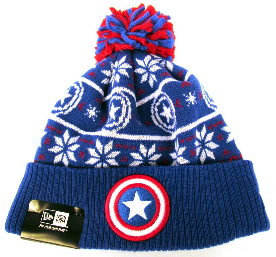 Captain America Sweater Chill Knit Cap