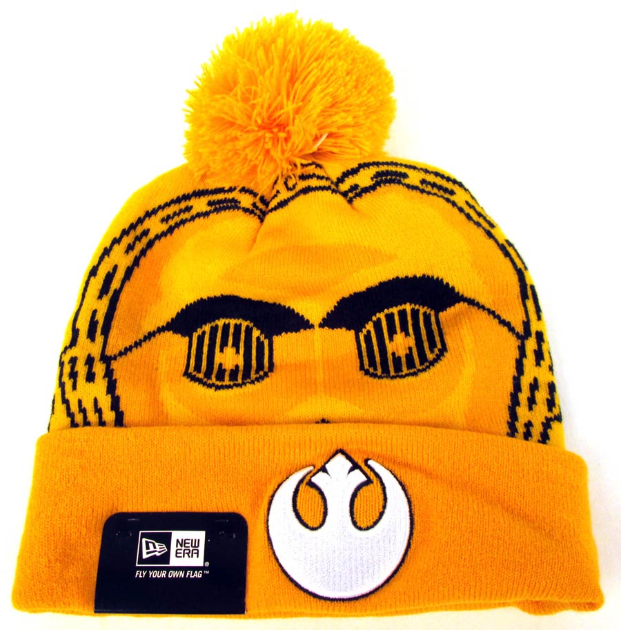 Star Wars Galactic Biggie C-3PO knit cap