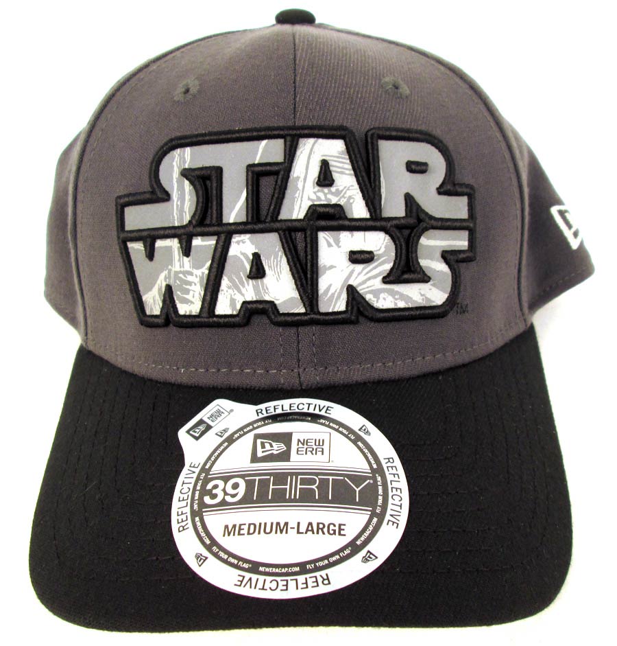 Star Wars Episode VII The Force Awakens Logoflector Lead Villian 3930 Flex Fit Cap