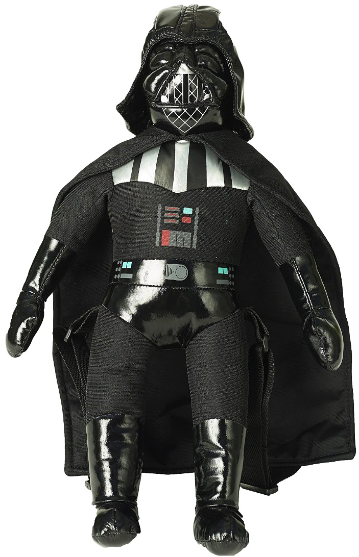 Star Wars 17-Inch Plush Backpack Purse - Darth Vader