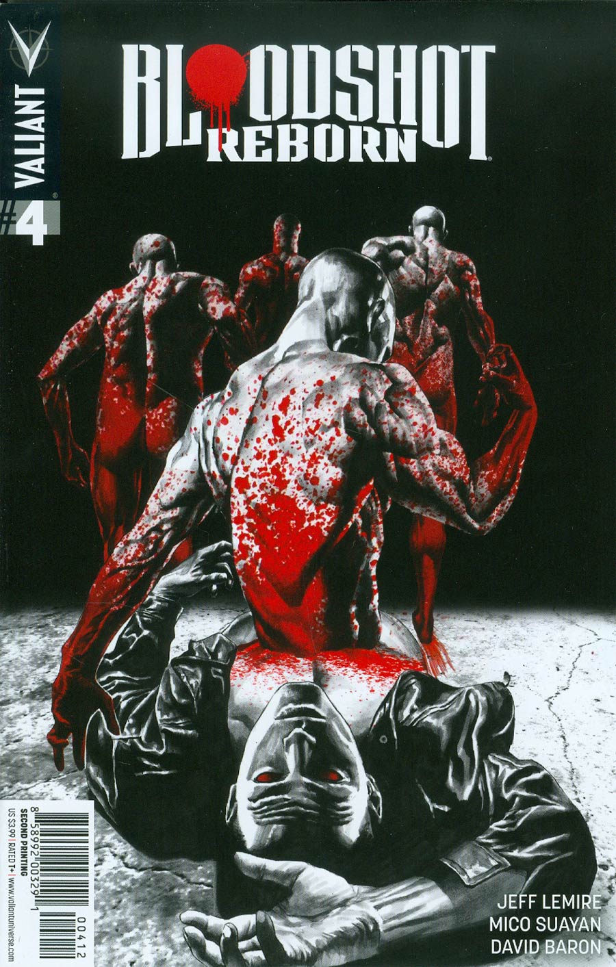 Bloodshot Reborn #4 Cover F 2nd Ptg Mico Suayan Variant Cover