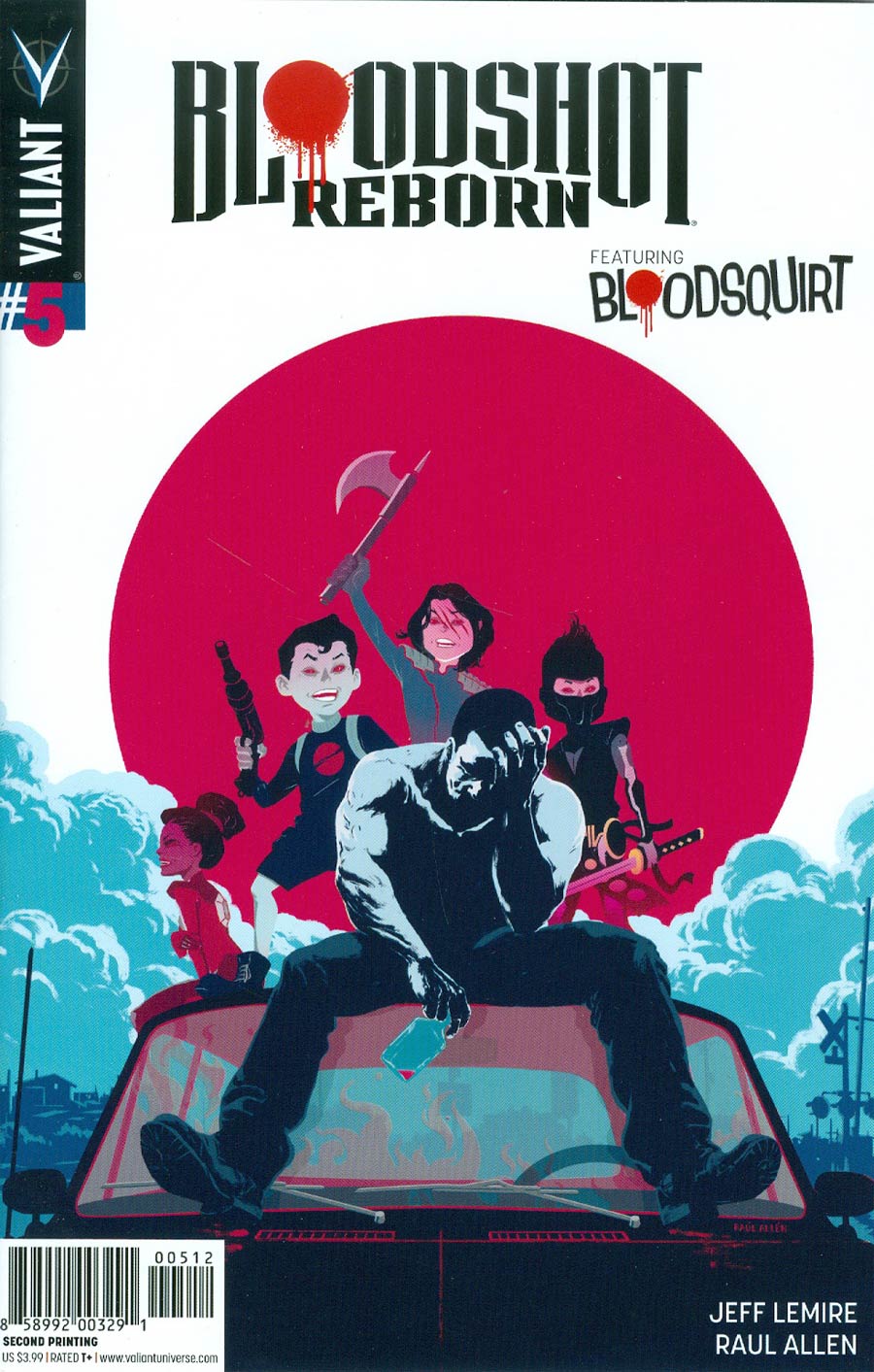 Bloodshot Reborn #5 Cover F 2nd Ptg Raul Allen Variant Cover