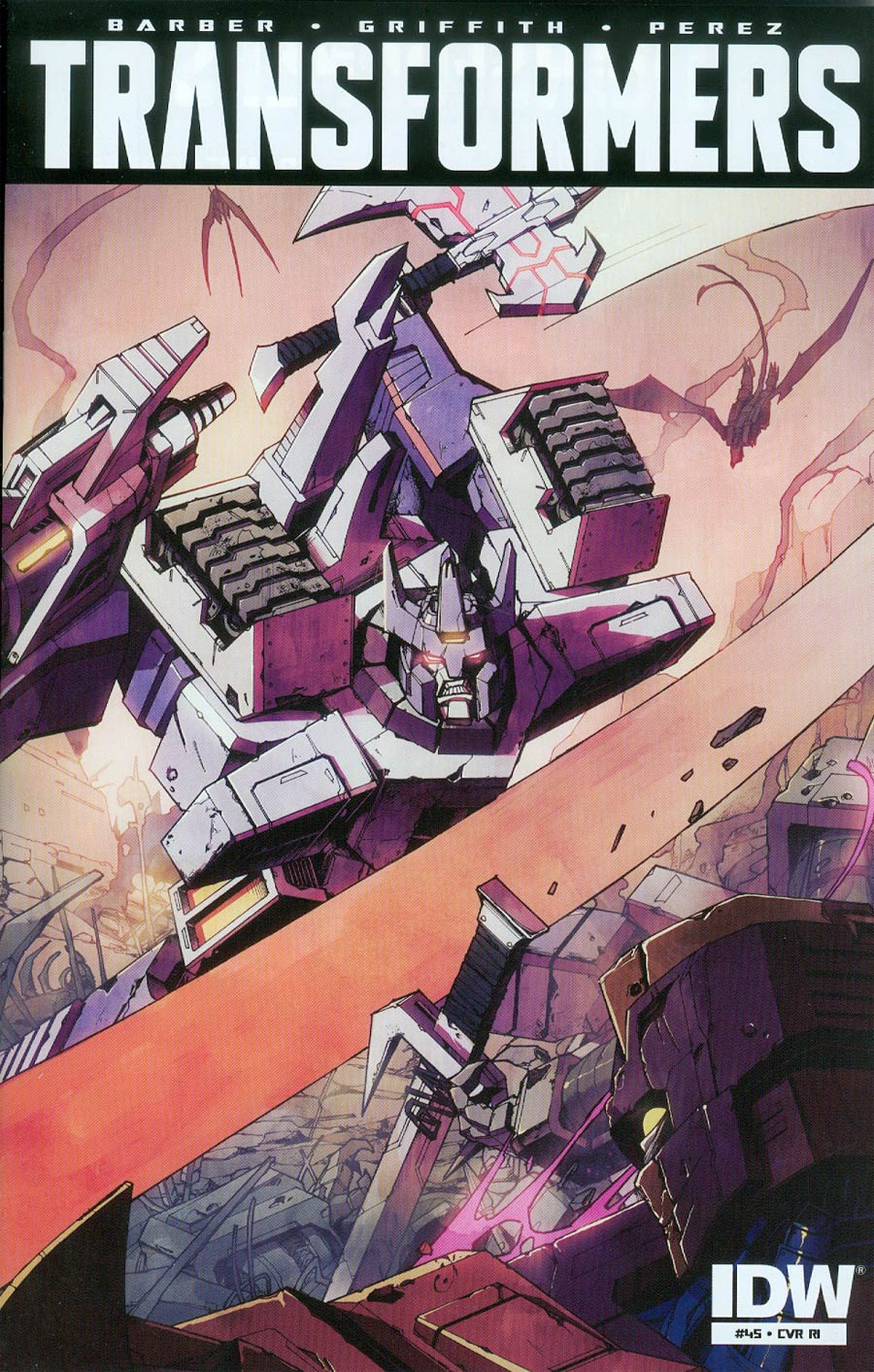 Transformers Vol 3 #45 Cover C Incentive Kei Zama Variant Cover