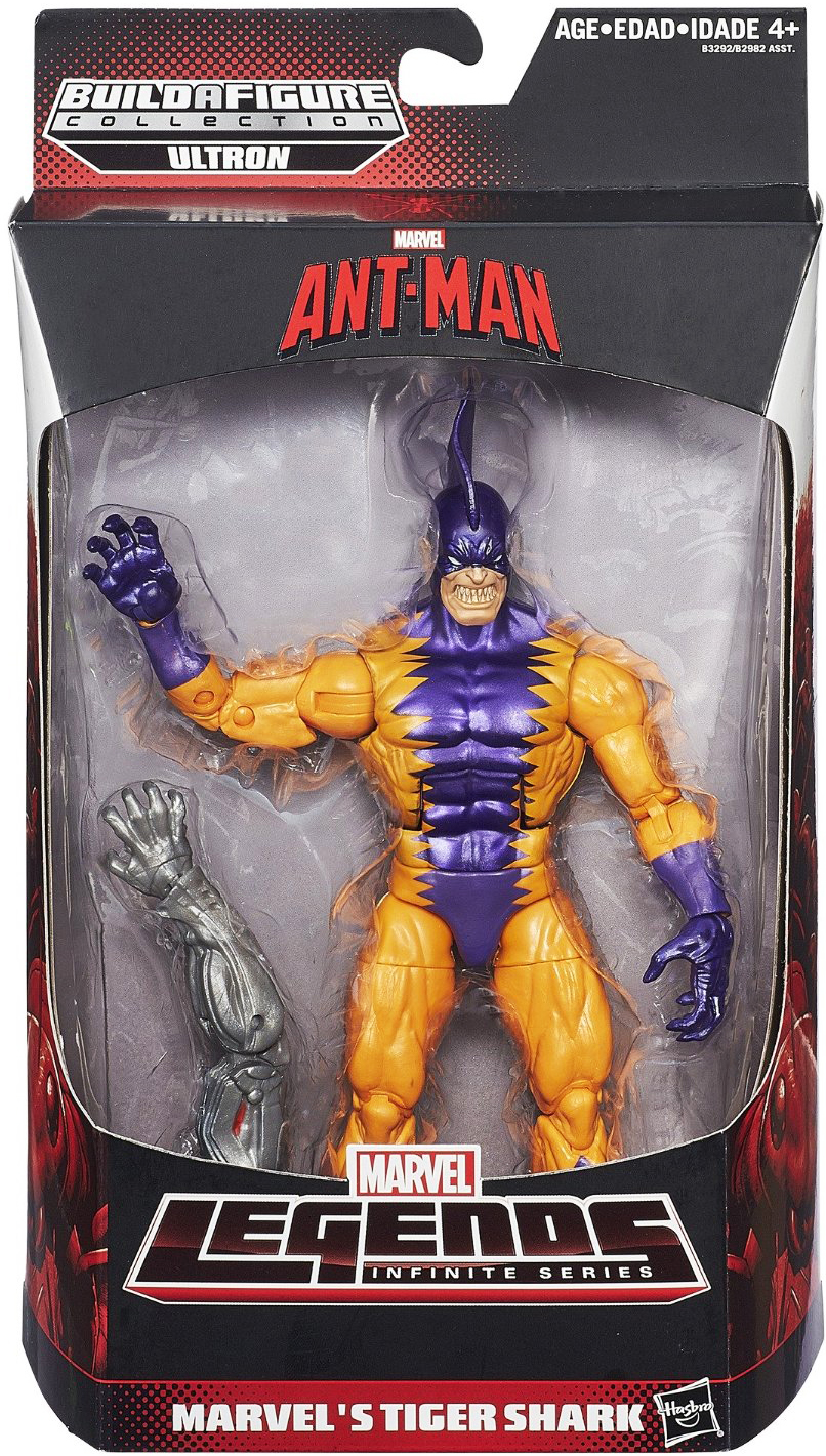 Ant-Man Infinite Legends 6-Inch Action Figure Assortment 201501 - Tigershark
