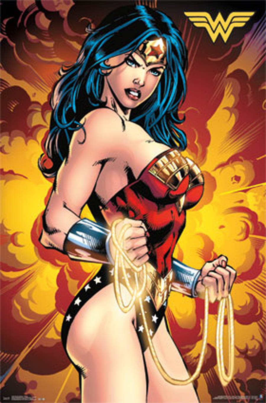 Wonder Woman Vibrant Poster