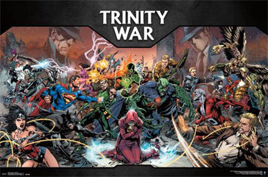 DC Comics Trinity War Poster