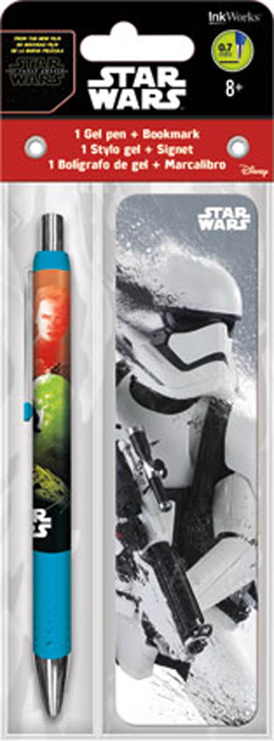 Star Wars Episode VII The Force Awakens Gel Pen And Bookmark Pack