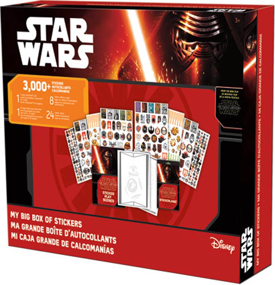 Star Wars Episode VII The Force Awakens My Big Box Of Stickers