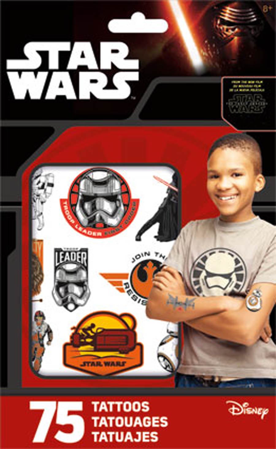 Star Wars Episode VII The Force Awakens 75-Piece Tattoo Bag