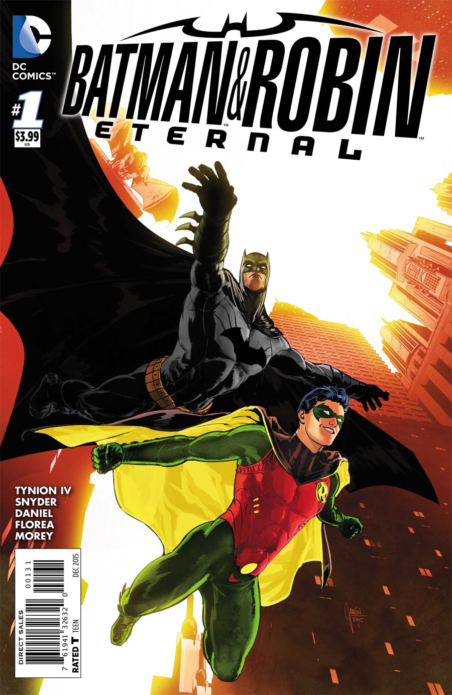 Batman And Robin Eternal #1 Cover C Incentive Mikel Janin Variant Cover
