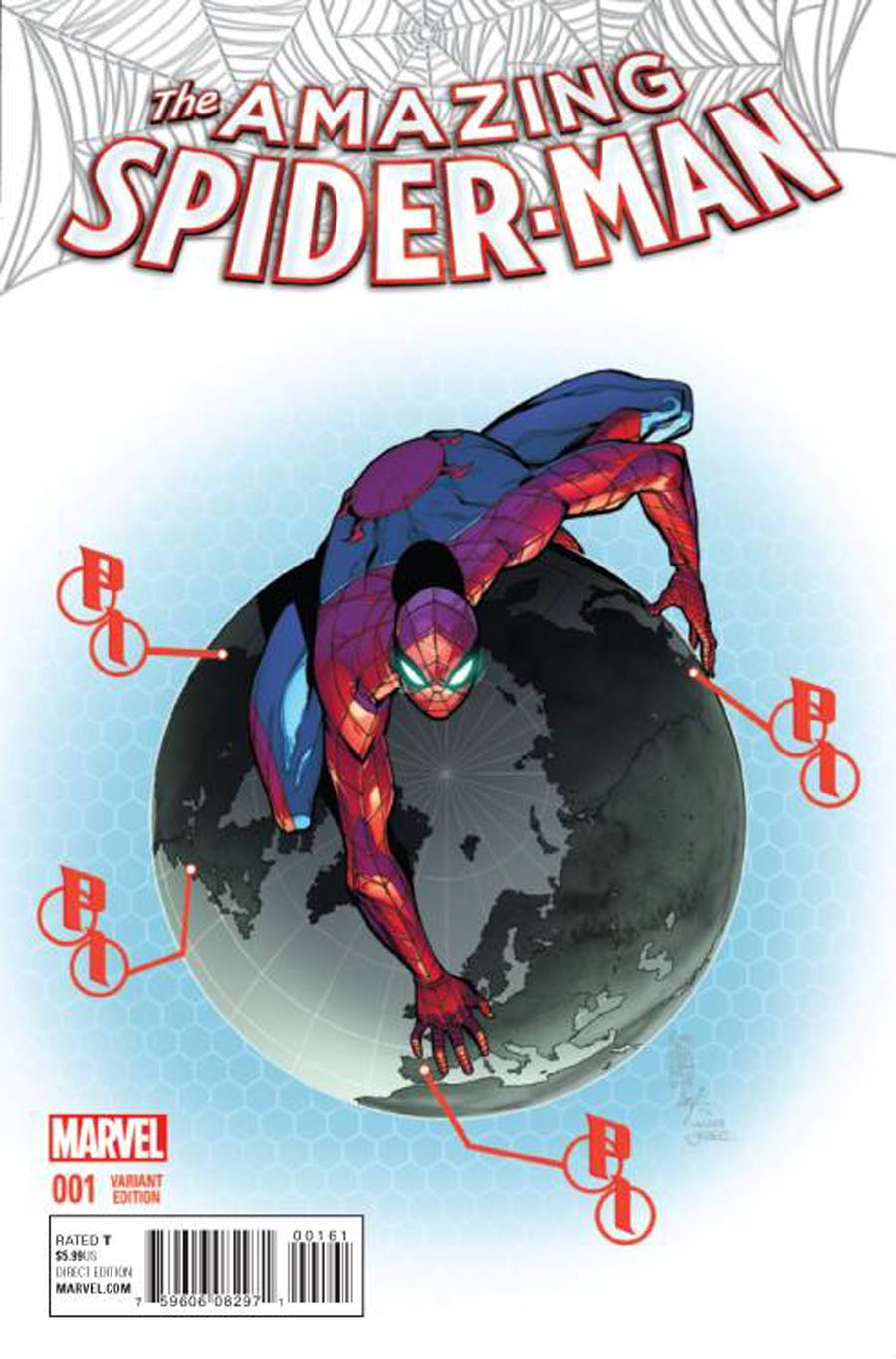 Amazing Spider-Man Vol 4 #1 Cover J Incentive Giuseppe Camuncoli Variant Cover