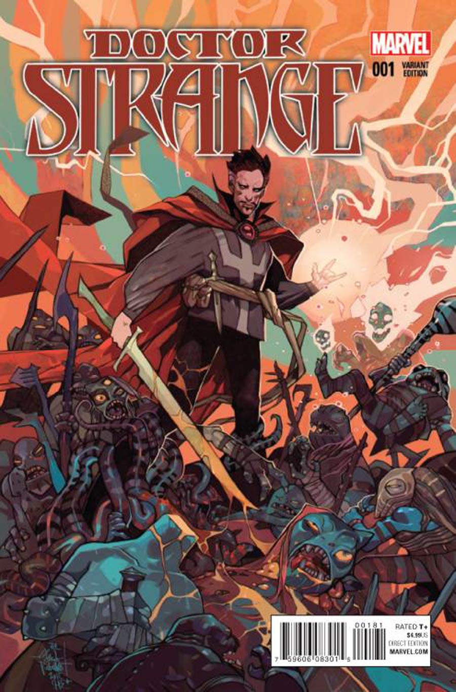 Doctor Strange Vol 4 #1 Cover I Incentive Tom Palmer Variant Cover