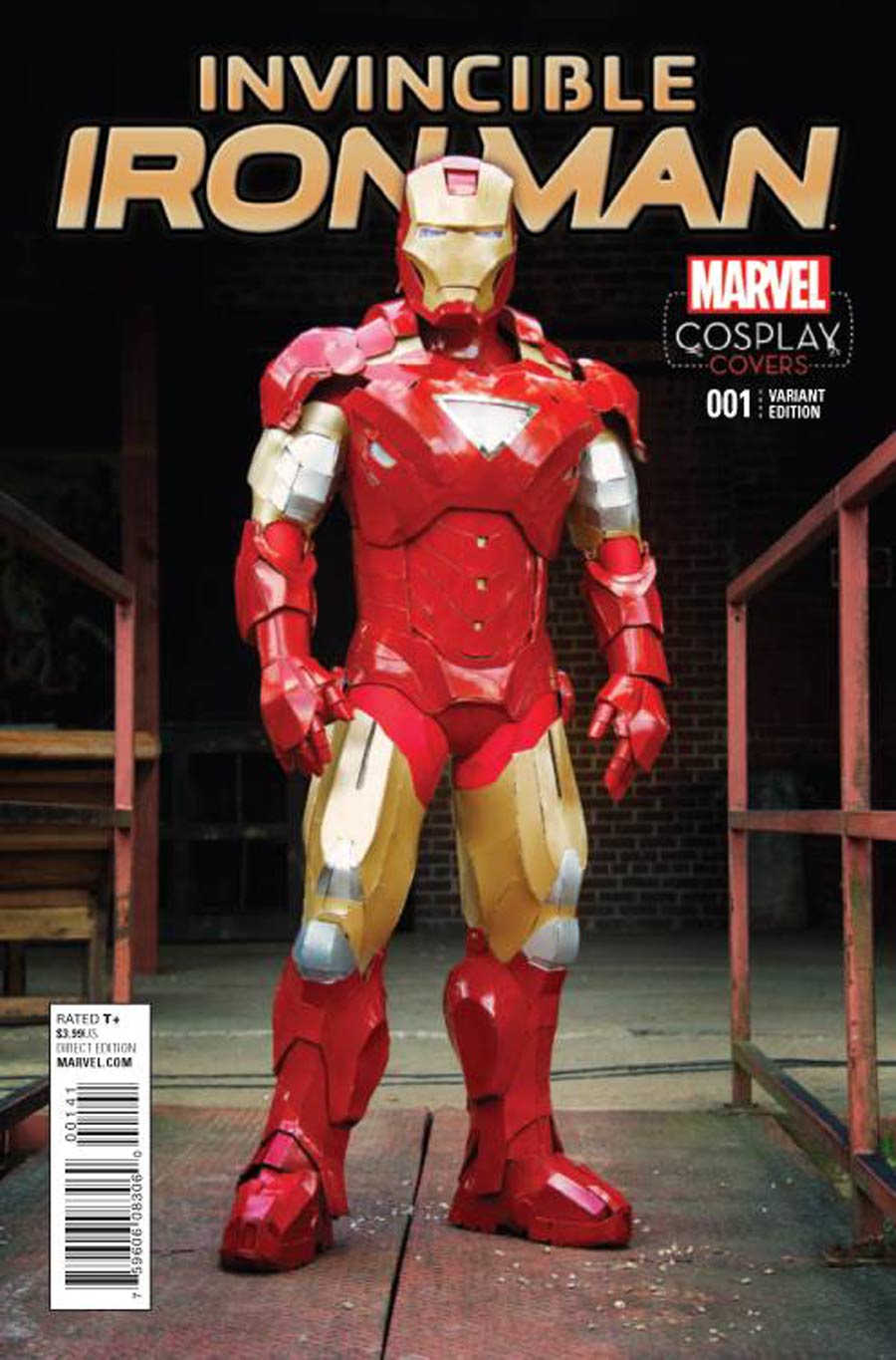 Invincible Iron Man Vol 2 #1 Cover N Incentive Cosplay Variant Cover