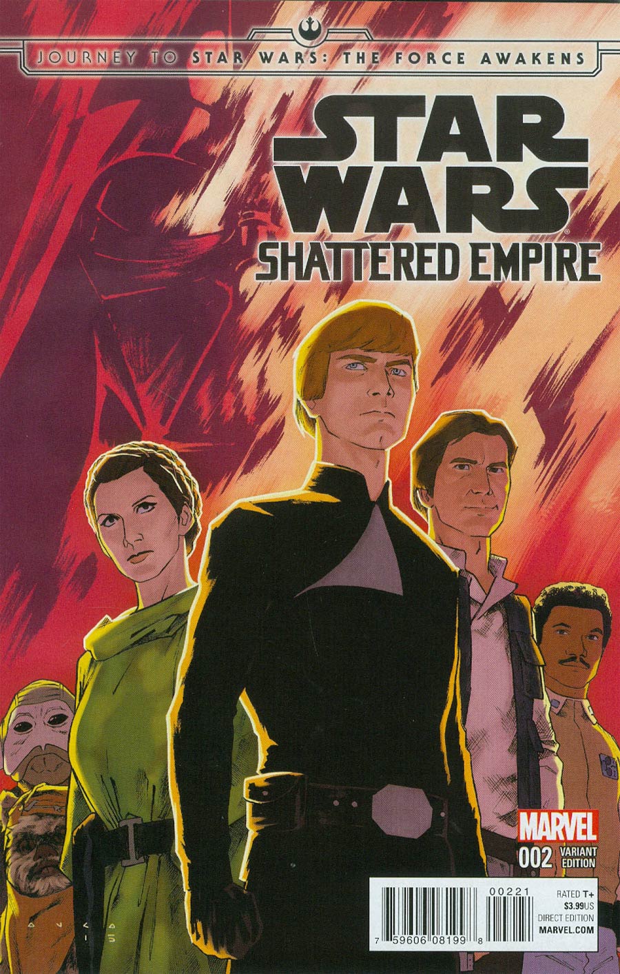 Journey To Star Wars Force Awakens Shattered Empire #2 Cover B Incentive Variant Cover