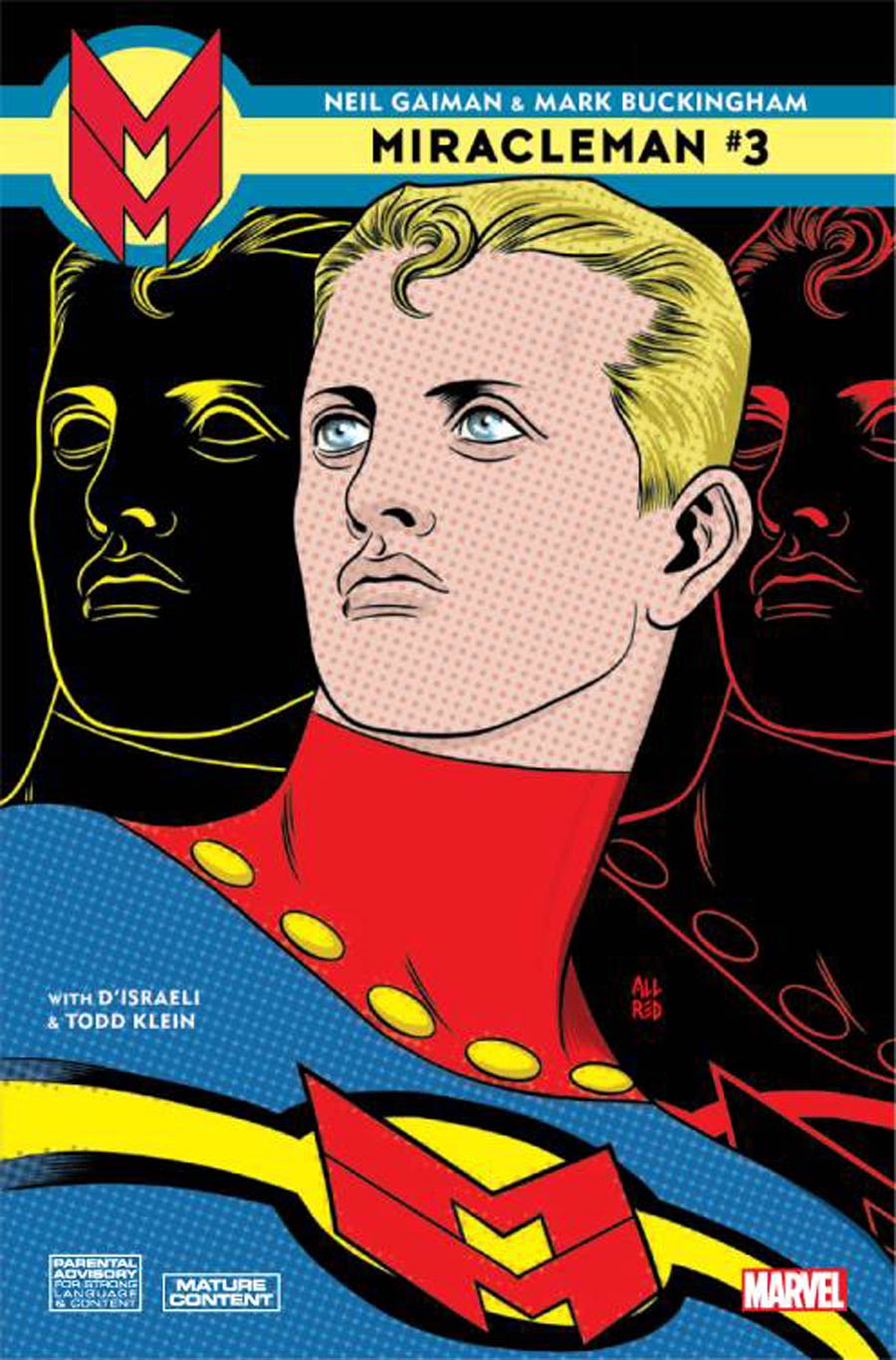 Miracleman By Gaiman & Buckingham #3 Cover C Incentive Mike Allred Variant Cover With Polybag