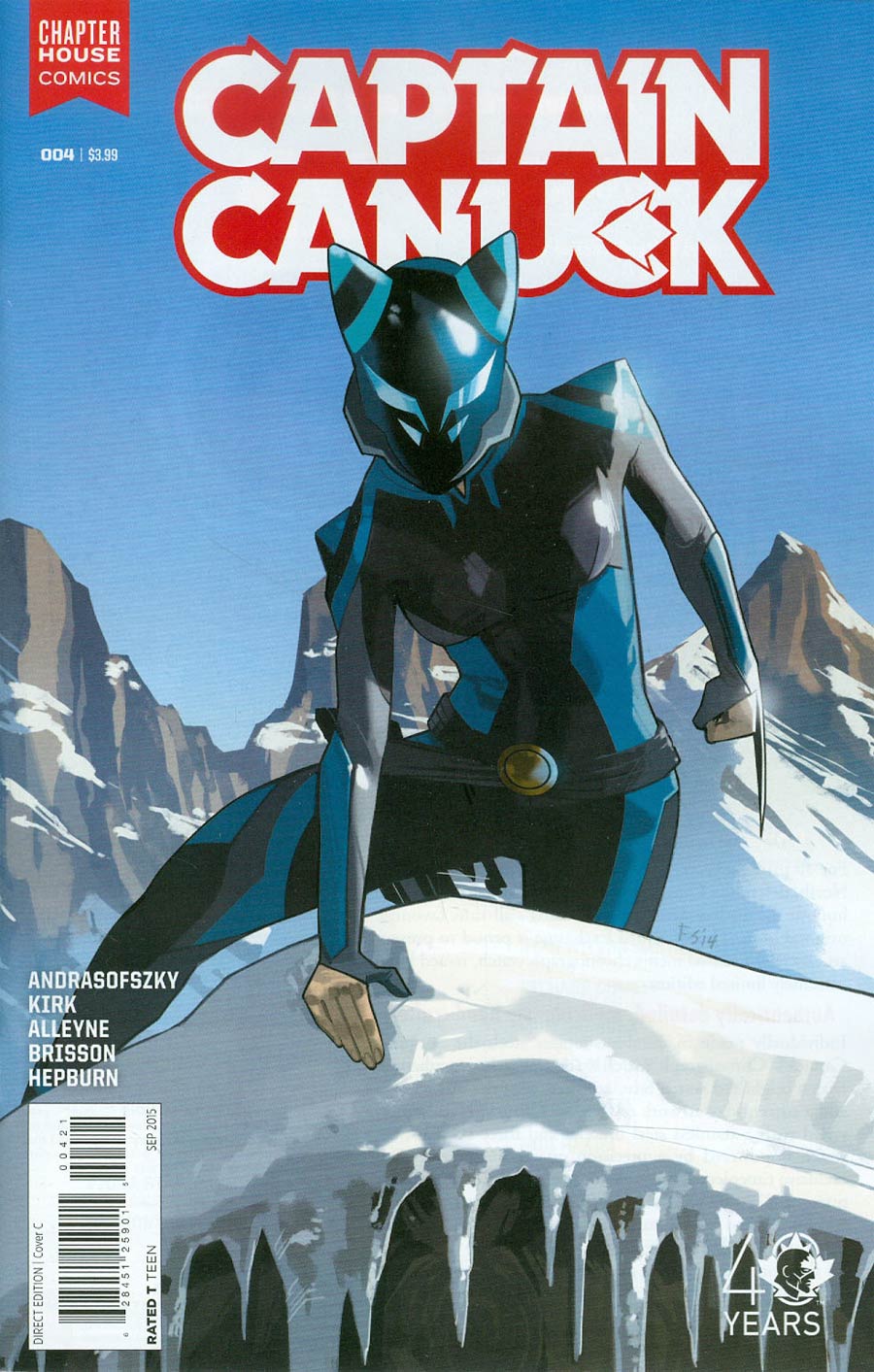 Captain Canuck Vol 2 #4 Cover C Incentive Fiona Staples Variant Cover