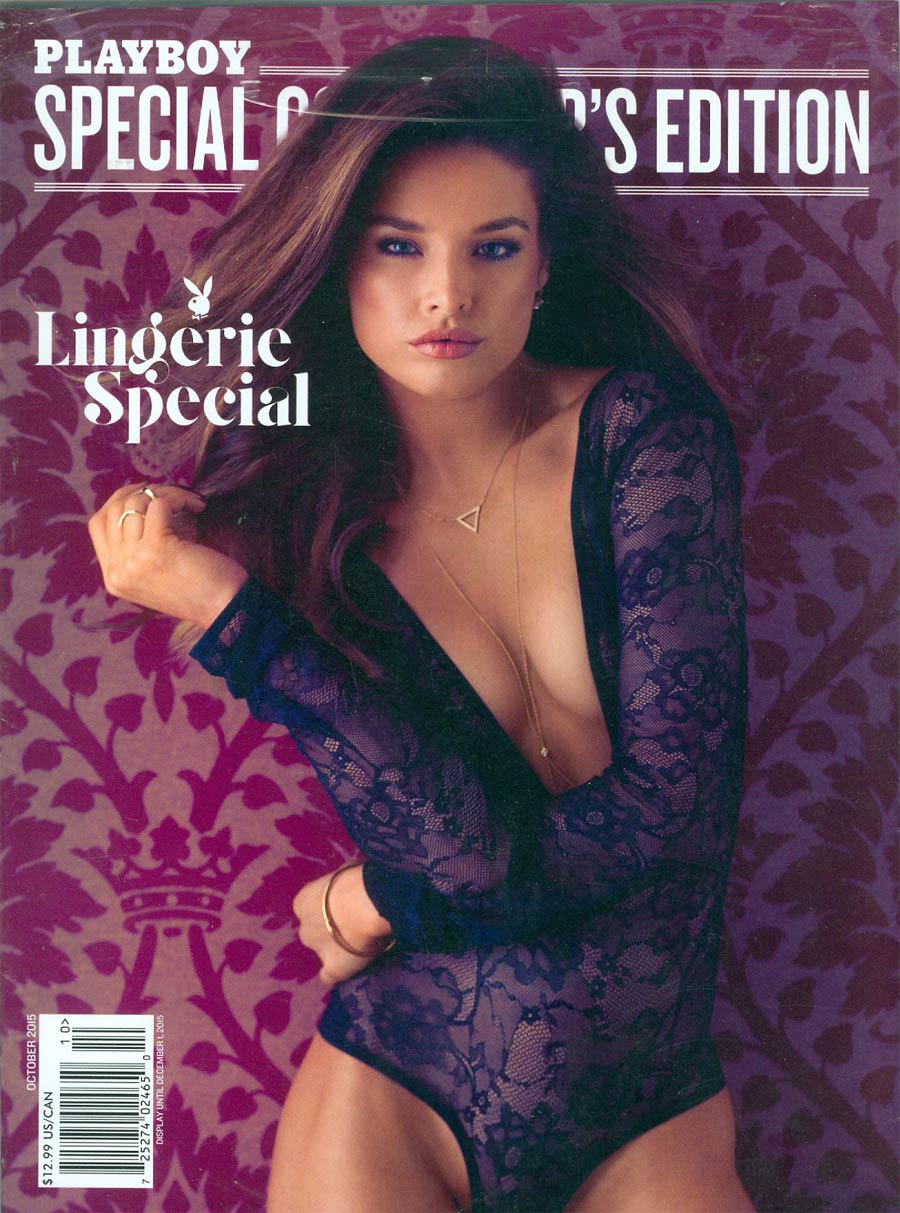 Playboy Newsstand Special Lingerie Special Oct 2015