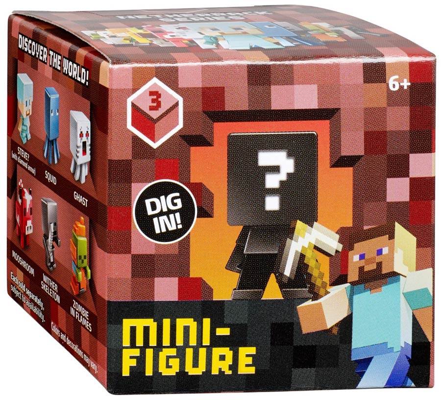 Minecraft Mini Figure Blind Mystery Box