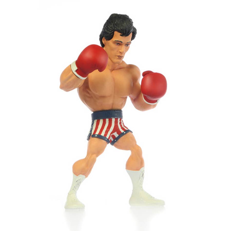 Comic/Big Screen Superstars Figures Wave 2 Remix - Rocky Balboa Striped Trunks