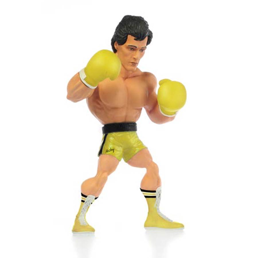 Comic/Big Screen Superstars Figures Wave 2 Remix - Rocky Balboa Yellow Trunks