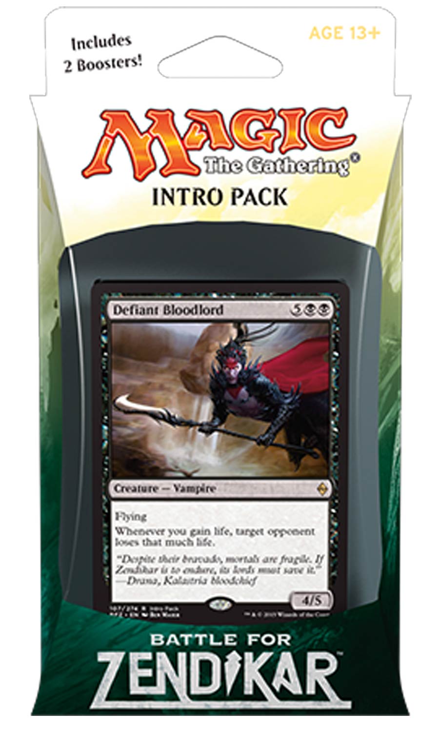 Magic The Gathering Battle For Zendikar Intro Pack - Call Of Blood
